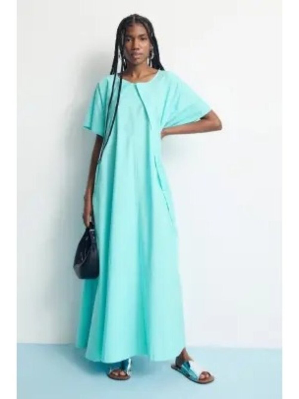 SS-23. MM6 Maison Margiela Cotton Poplin Maxi Dress IT 36 US 0